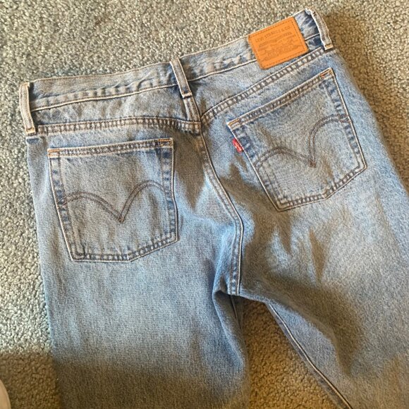 LEVI'S WEDGIE STRAIGHT BUTTON-FLY JEANS - SIZE 30 - Picture 9 of 13